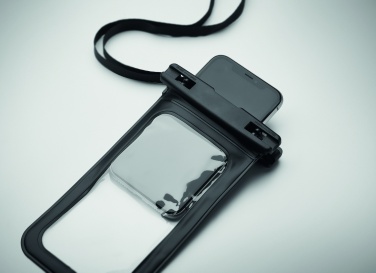 Logo trade promotional item photo of: Waterproof smartphone pouch