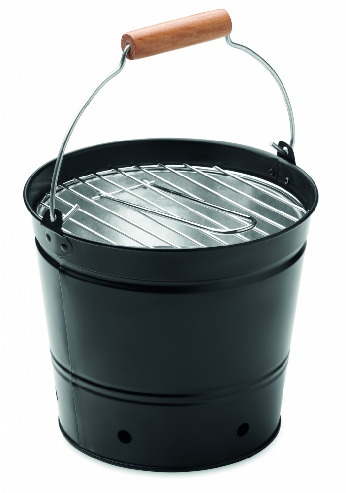 Logo trade promotional merchandise picture of: Portable bucket barbecue
