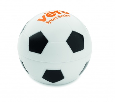 Logo trade advertising products image of: Lip balm in football shape