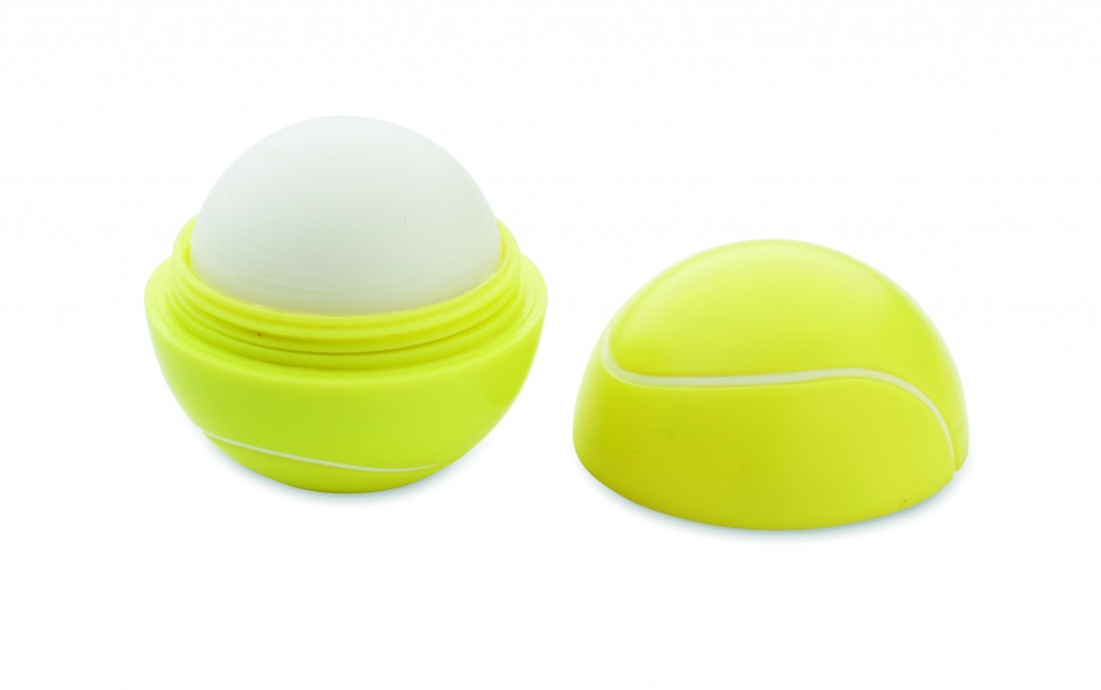 Logotrade promotional items photo of: Lip balm in tennis ball shape