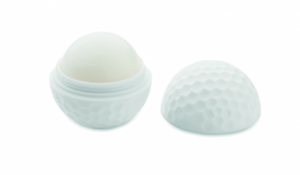 Logo trade promotional products picture of: Lip balm in golf ball shape