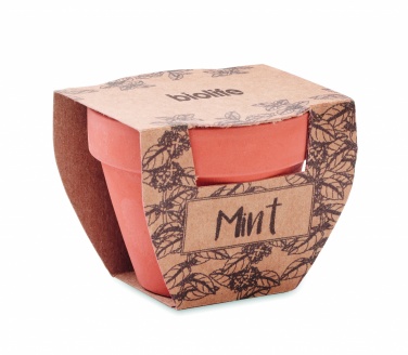 Logotrade advertising product picture of: Terracotta pot mint seeds