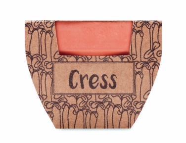 Logo trade corporate gifts picture of: Terracotta pot cress seeds