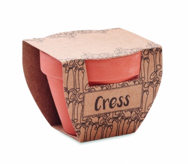 Logotrade promotional merchandise image of: Terracotta pot cress seeds