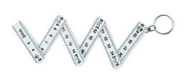 Logotrade promotional item image of: Carpenters ruler key ring 50cm Kotka