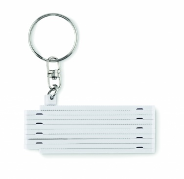Logotrade advertising products photo of: Carpenters ruler key ring 50cm Kotka