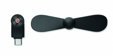 Logo trade promotional merchandise photo of: Portable USB-C fan