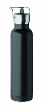 Logo trade promotional merchandise image of: Double wall bottle 660 ml