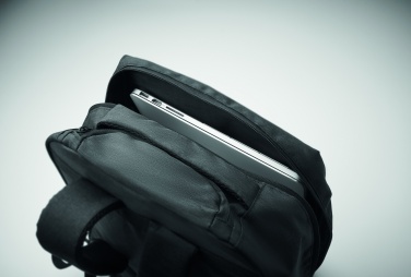 Logotrade promotional giveaways photo of: A portable backpack trolley with wheels, made of 600D RPET polyester