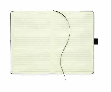 Logotrade promotional item picture of: A5 notebook PU front pocket