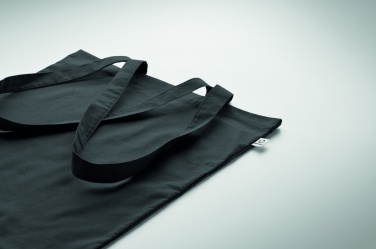 Logo trade promotional gifts image of: Recycled cotton shopping bag