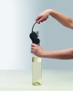 Logo trade business gift photo of: Automatic lever corkscrew