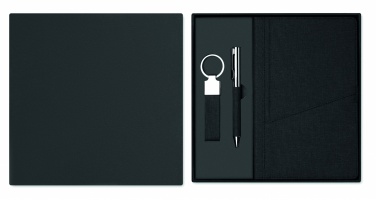 Logo trade promotional giveaways image of: 3 piece gift set in box