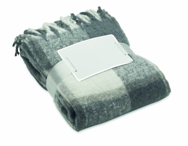 Logotrade promotional gift picture of: Chequered mohair blanket