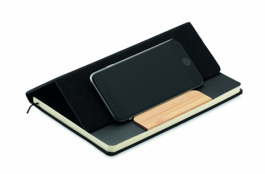 Logo trade promotional giveaways image of: A5 RPET notebook set