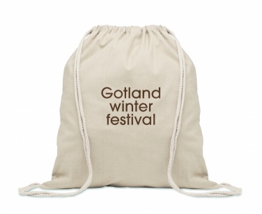 Logotrade advertising product image of: Recycled cotton drawstring bag