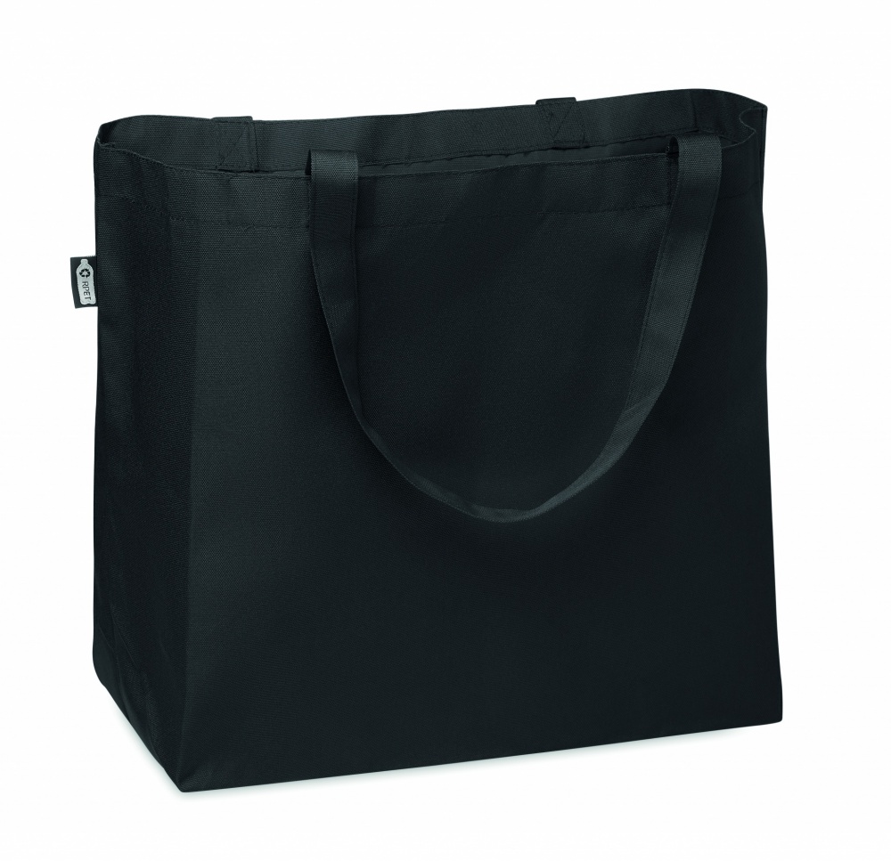 Logo trade promotional merchandise photo of: 600D RPET large shopping bag