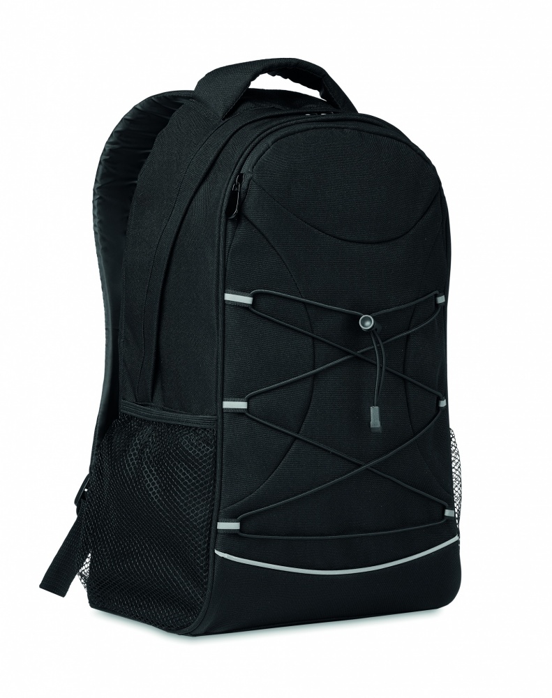 Logo trade promotional products image of: 600D RPET backpack