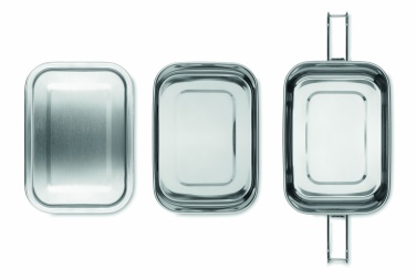 Logo trade advertising product photo of: Stainless steel lunch box