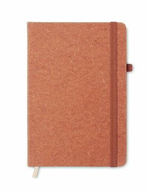 Logotrade promotional products photo of: Recycled Leather A5 notebook