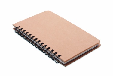 Logo trade promotional merchandise photo of: A5 Pine tree GROWNOTEBOOK™