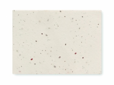 Logo trade corporate gifts picture of: Grass/seed paper memo pad