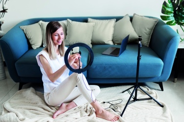 Logotrade promotional merchandise picture of: 26 cm LED ring light set