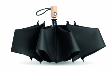 Logo trade promotional gifts image of: 23 inch 190T RPET umbrella