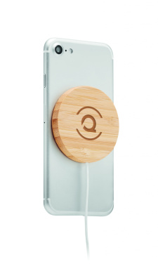 Logotrade promotional giveaways photo of: Magnetic Wireless charger 10W