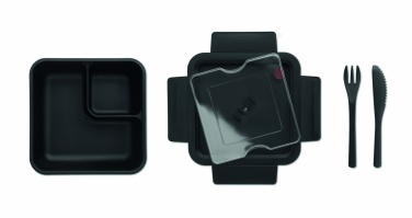 Logotrade promotional gifts photo of: Lunch box with cutlery 600ml