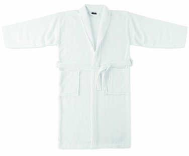 Logo trade promotional items image of: Bathrobe organic cotton XL/XXL
