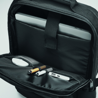 Logotrade business gift image of: Laptop backpack in 300D RPET