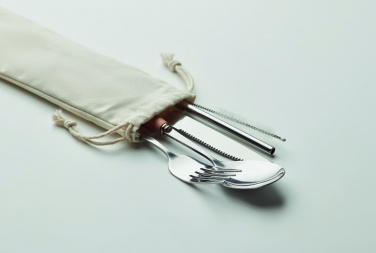 Logotrade promotional product image of: Cutlery set stainless steel
