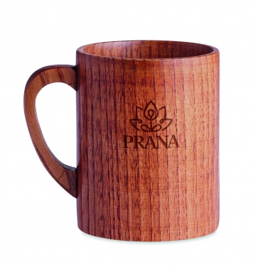 Logotrade promotional item image of: Oak wooden mug 280 ml