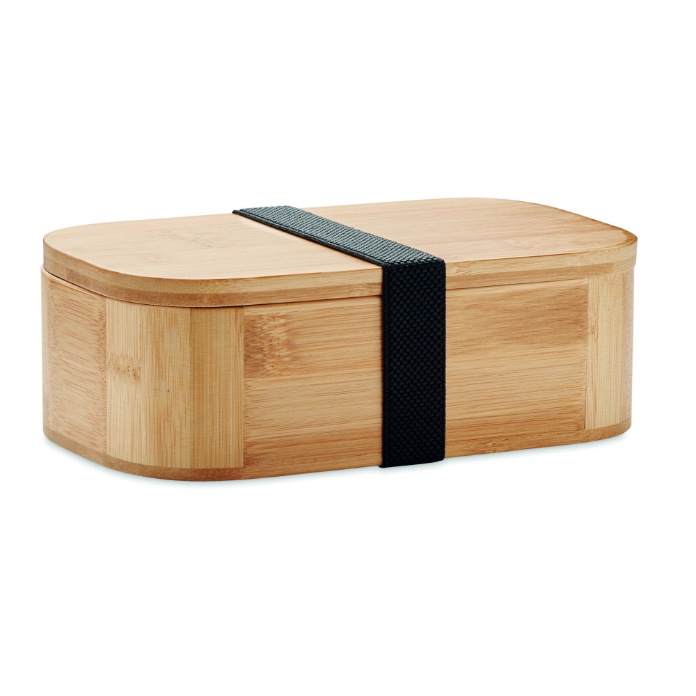 Logotrade promotional merchandise image of: Bamboo lunch box 1000ml LADEN LARGE