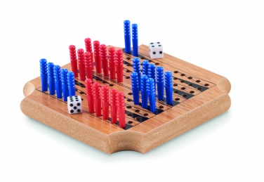 Logo trade business gift photo of: 4-piece coaster game set