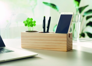 Logo trade promotional gift photo of: Desk stand with seeds kit