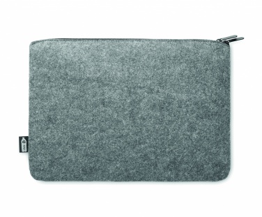 Logo trade promotional items image of: RPET felt zipped laptop bag