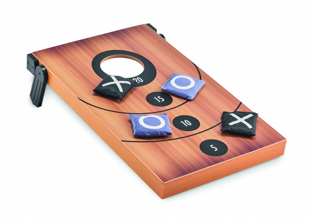 Logo trade corporate gift photo of: Double sided MDF game set