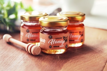 Logo trade promotional merchandise picture of: Set of 3 wildflower honey
