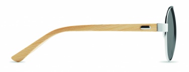 Logotrade advertising product picture of: Bamboo sunglasses in pouch TARTU