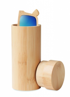 Logotrade promotional gifts photo of: Sunglasses and case in bamboo KEILA
