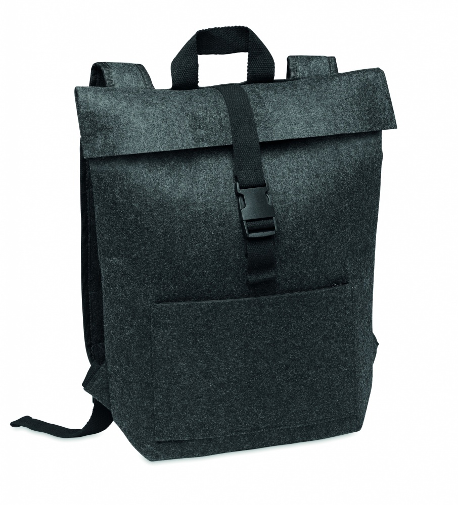Logotrade promotional merchandise picture of: RPET felt backpack