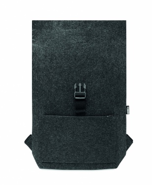 Logo trade promotional merchandise photo of: RPET felt backpack