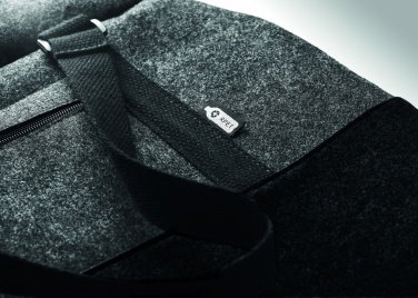 Logotrade advertising product picture of: RPET felt weekend bag