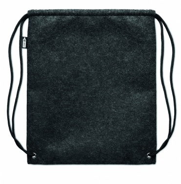 Logotrade promotional merchandise photo of: RPET felt drawstring bag