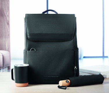 Logo trade promotional gift photo of: 600D RPET laptop backpack