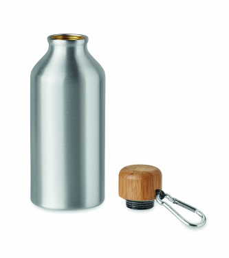 Logo trade promotional product photo of: Aluminium bottle 400 ml