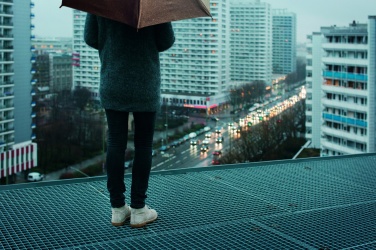 Logotrade advertising products photo of: 25 inch cork umbrella