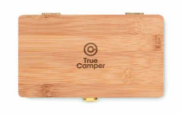 Logotrade promotional giveaway picture of: 21 pcs tool set in bamboo case